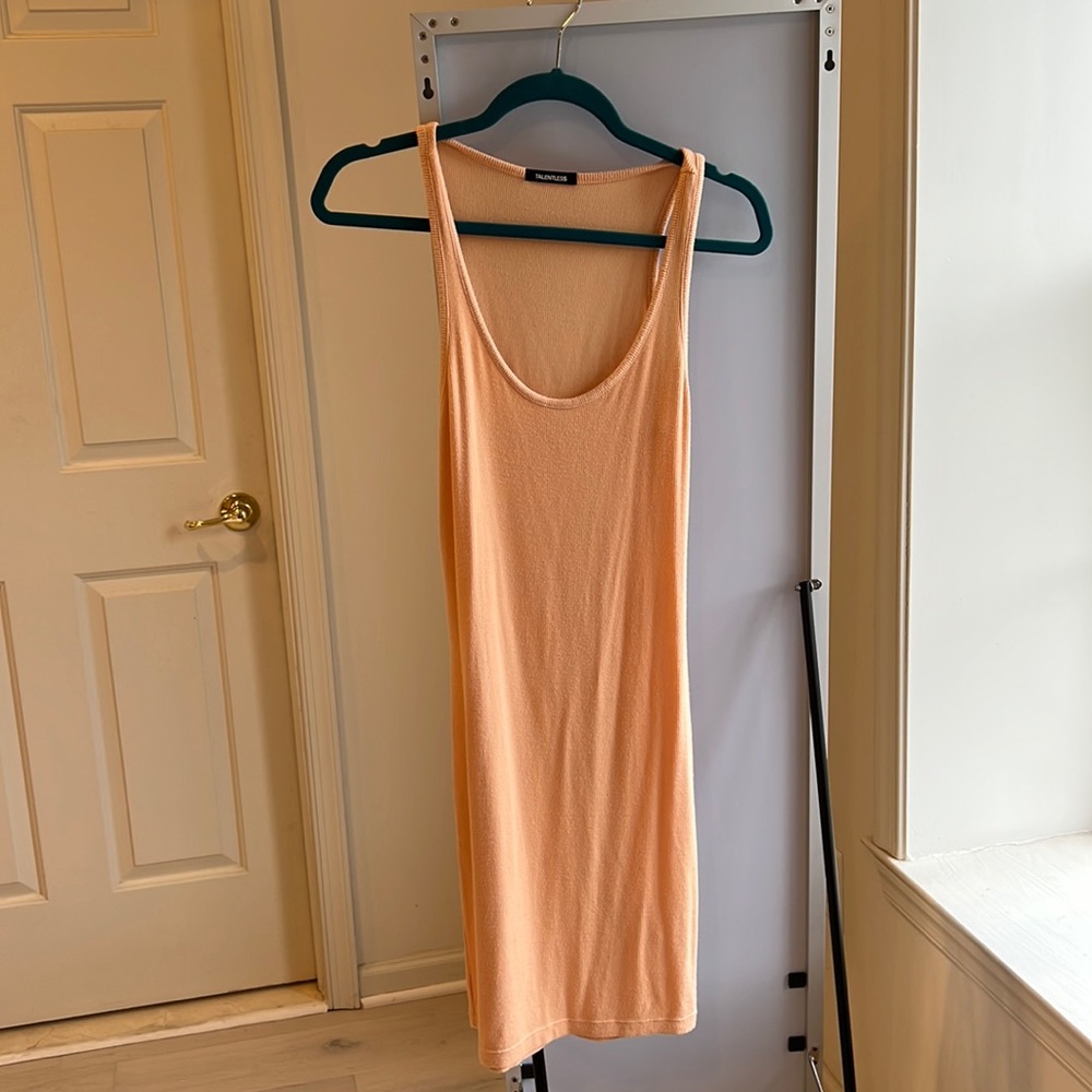 Talentless Peach t shirt dress size medium